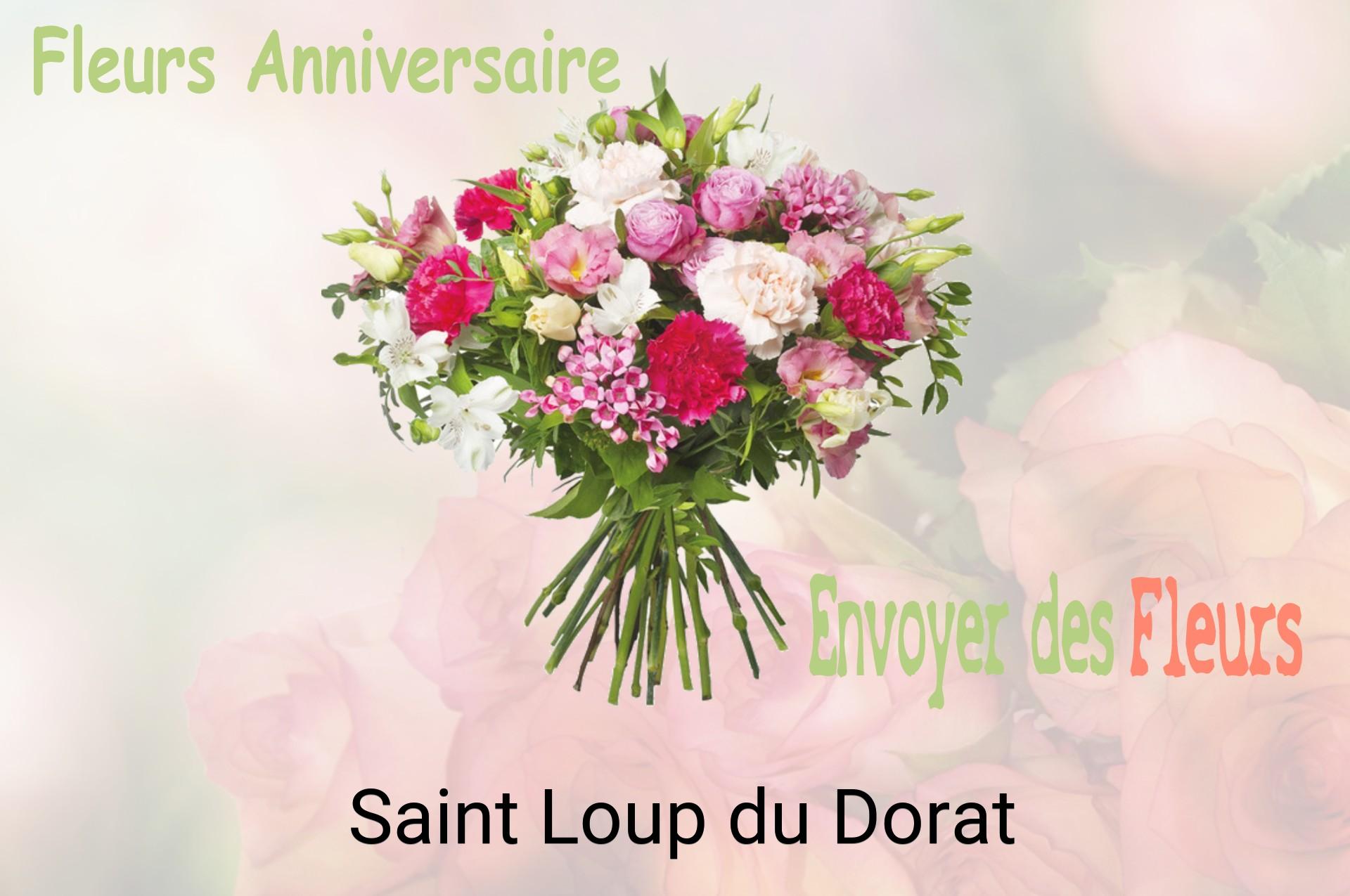 Bouquet de fleurs d’anniversaire livré à Saint-Loup-du-Dorat