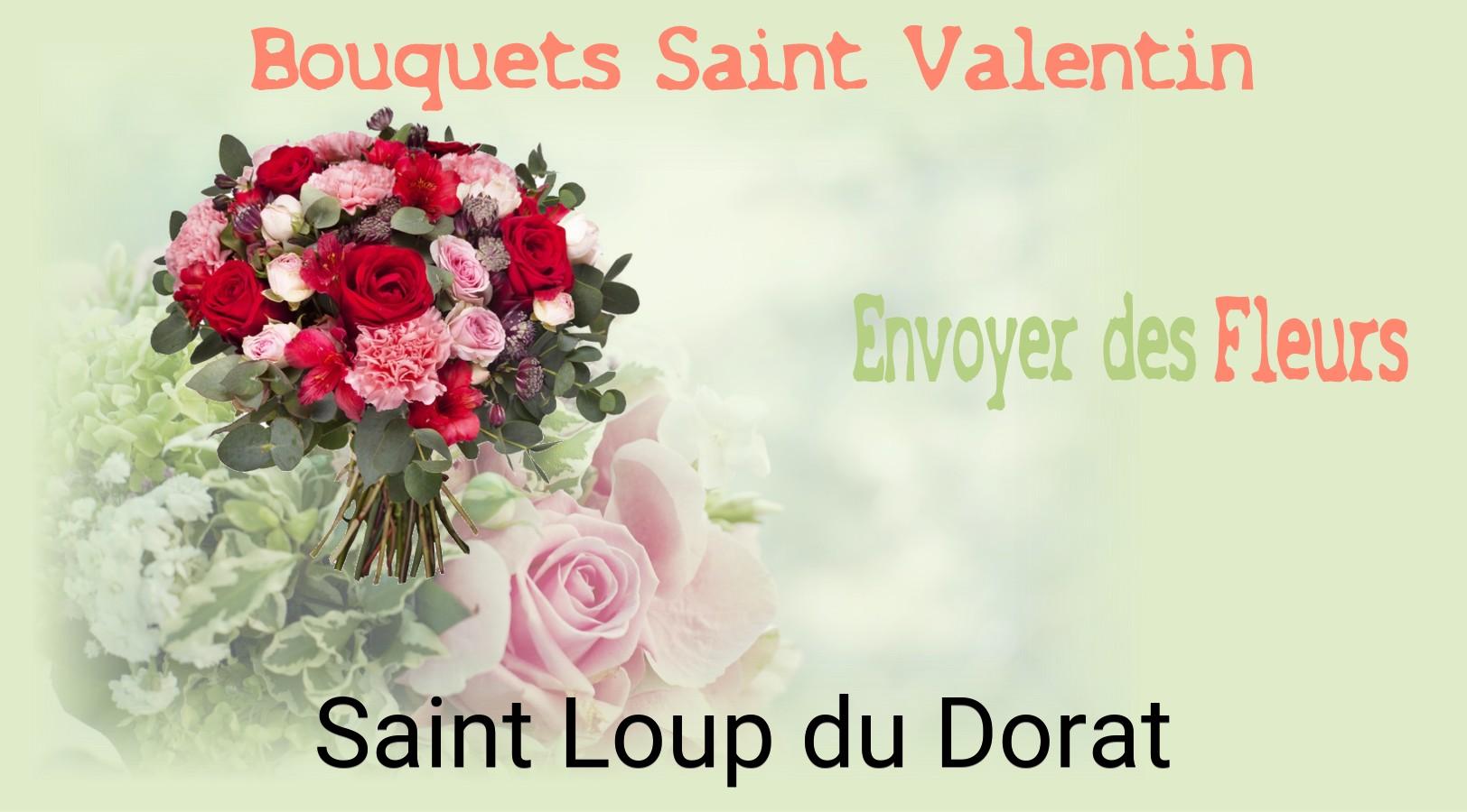 Roses de Saint-Valentin livrées à Saint-Loup-du-Dorat